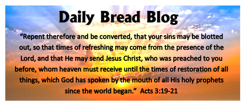 Daily Bread Blog 1